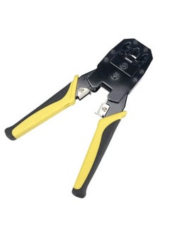 Taimi Modular Crimper Stripper-Cutter 8P/RJ45, 6P/RJ12, 4P/RJ11 Crimp, Cut, Strip Tool, Incl. Mini Punch Down Cutter Stripper as Bonus, Network Crimper Stripping Tool  - Image 2