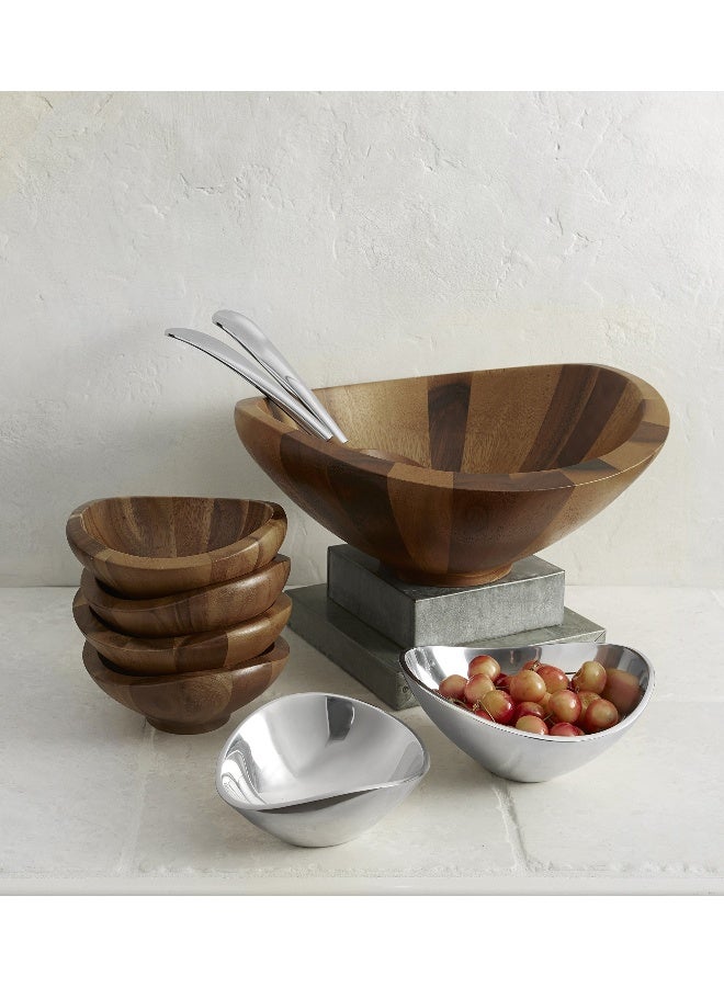 Nambe Nambé Butterfly Mini Bowl - 5 Inch Sculptural Accent Dish, Small Metal Catchall for Jewelry, Keys, Coins, or Decorative Display - Modern Home Décor with Elegant Curved Design - Image 4