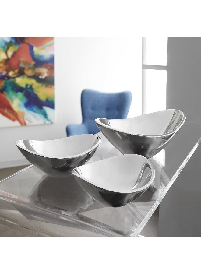 Nambe Nambé Butterfly Mini Bowl - 5 Inch Sculptural Accent Dish, Small Metal Catchall for Jewelry, Keys, Coins, or Decorative Display - Modern Home Décor with Elegant Curved Design - Image 3