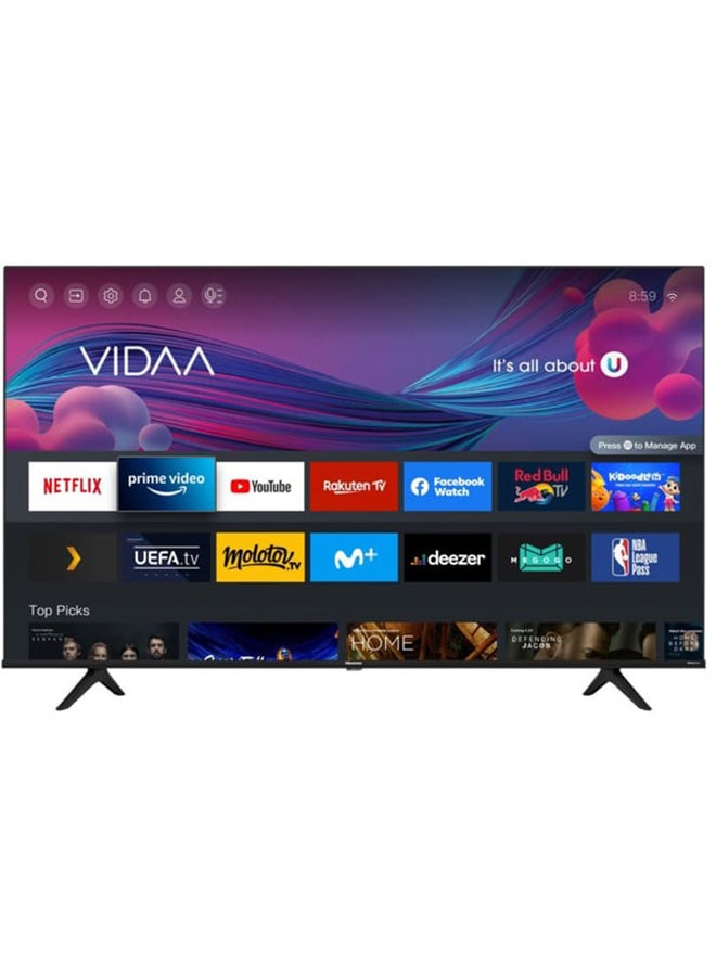 Hisense LED 43 Inch UHD 4K Smart 43A62HS Black - Image 1