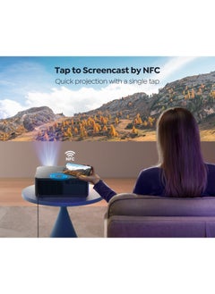 Yaber Smart Projector – Dual 10W JBL Speakers, Built-in Android OS, Auto Focus, Keystone Correction, Alexa, NFC & Bluetooth, 800 Lumens Brightness  - Image 5