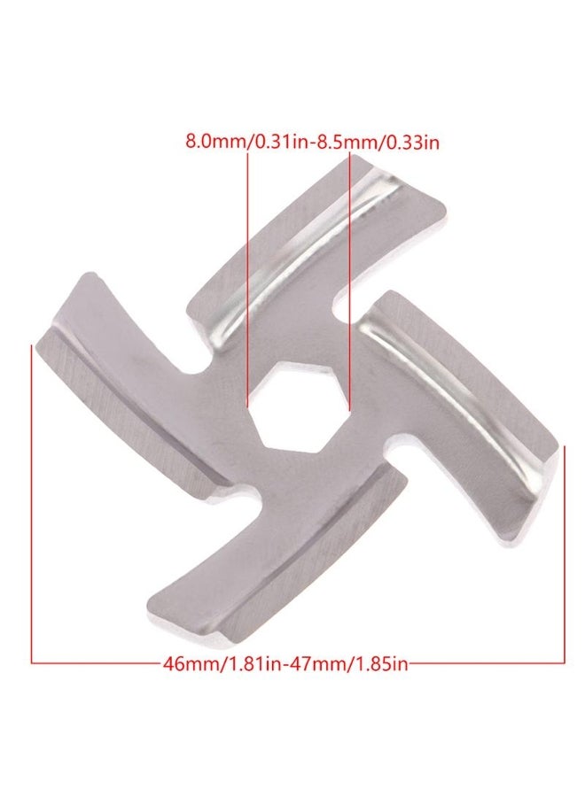 Meat Grinder Parts Mincer Blade Food Grinding Blade Cutter Replacement  - Image 3