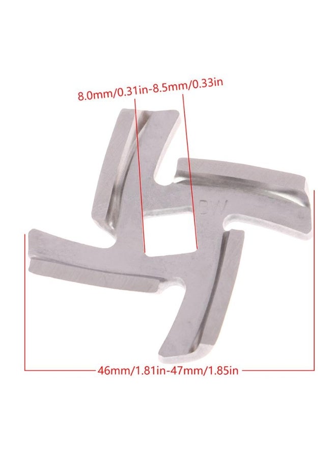 Meat Grinder Parts Mincer Blade Food Grinding Blade Cutter Replacement  - Image 1