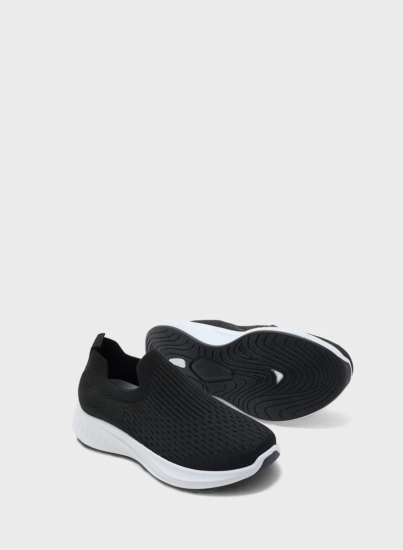 Ginger Fly Knit Comfort Slip On Shoe