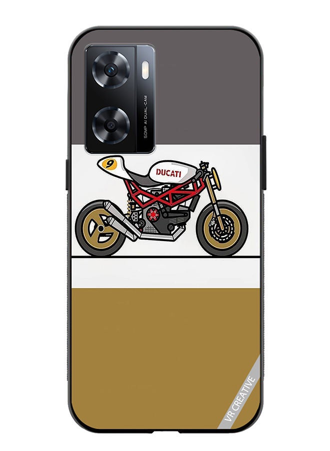 VR CREATIVE Protective Case Cover For OnePlus Nord N20 SE Ducati Design Multicolour - Image 1