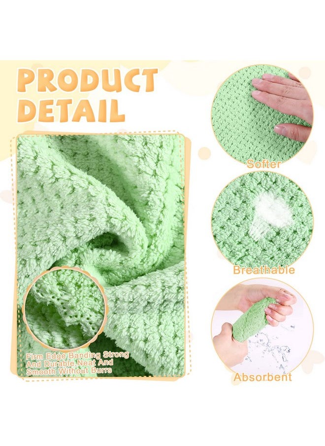 Reginary Reginary Guinea Pig Blankets, 10 Pcs Hamster Fleece Cage Liners, Coral Fleece Soft Quick Dry Pet Bedding for Small Animals, Cat Accessories, 12 x 12 Inch, Colorful  - Image 2