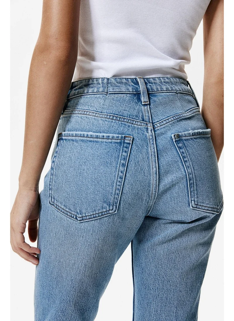 H&M Slim Straight High Ankle Jeans