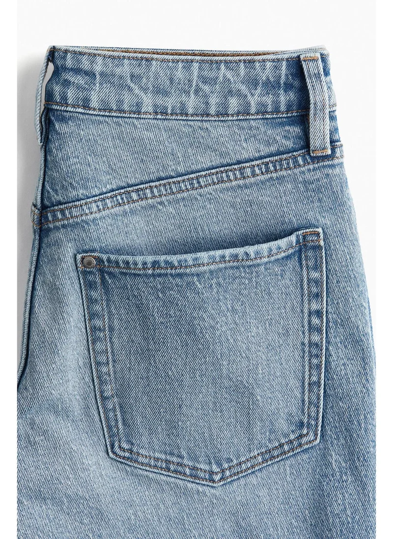 H&M Slim Straight High Ankle Jeans