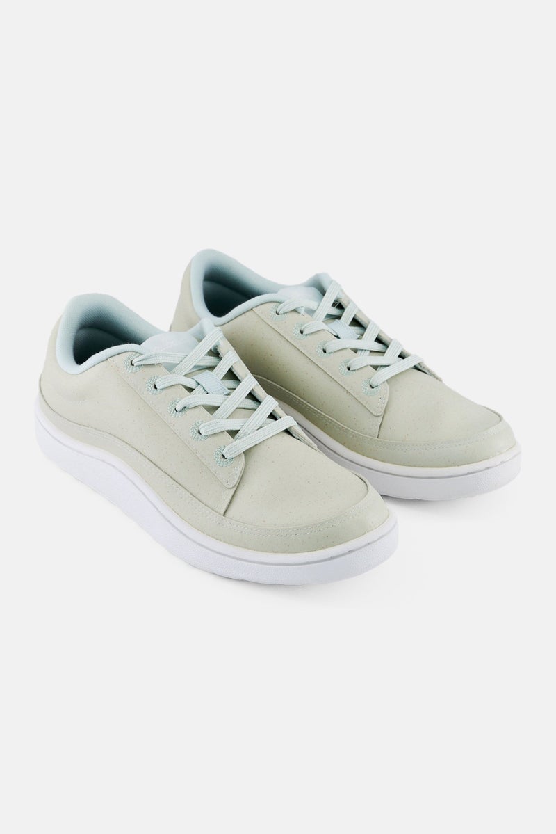 Allbirds Women Wide Lace Up Casual Shoes, Mint - Image 1