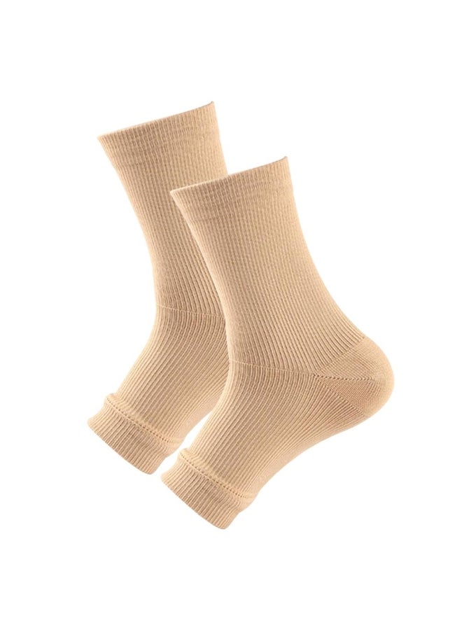 Sports Compression Foot Ankle Unisex Anti-fatigue Sleeve  Support Brace Socks