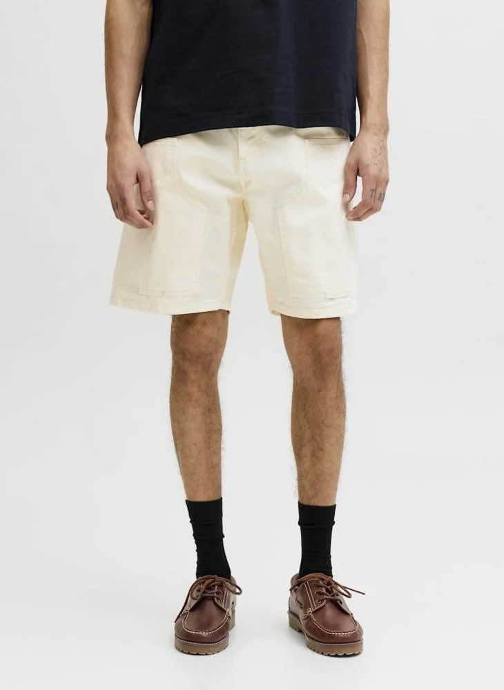 JACK & JONES 5-Pocket Baggy Fit Painter shorts