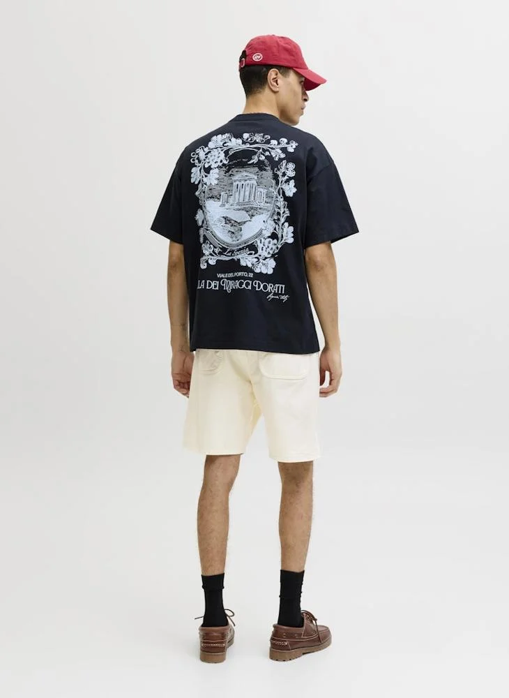 JACK & JONES 5-Pocket Baggy Fit Painter shorts