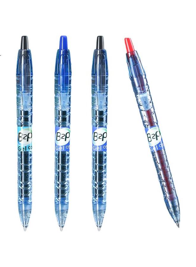 Pilot Retractable Gel Pen, Office Writing Pen, Student Exam Pen, Bl-B2P Bls-G2 0.5Mm, 1 Pen, 3 Refills, Black - Image 3