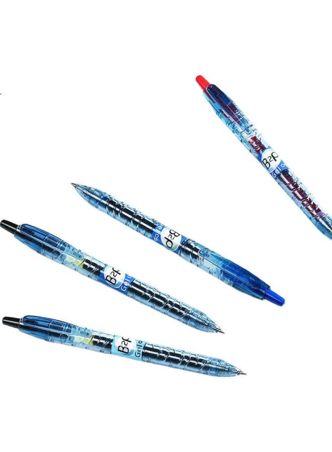 Pilot Retractable Gel Pen, Office Writing Pen, Student Exam Pen, Bl-B2P Bls-G2 0.5Mm, 1 Pen, 3 Refills, Black - Image 2