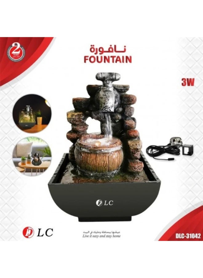 DLC Fountain Interior Water Fountain Decoration, Indoor Water Landscape DLC-31042 - Image 1