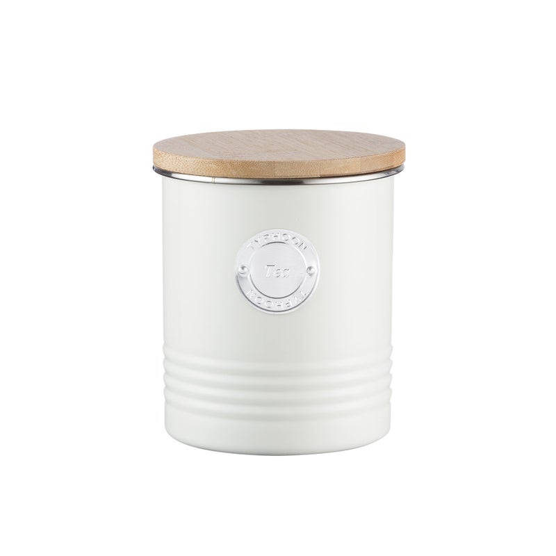Typhoon Living Collection 1Quart Tea Canister Cream