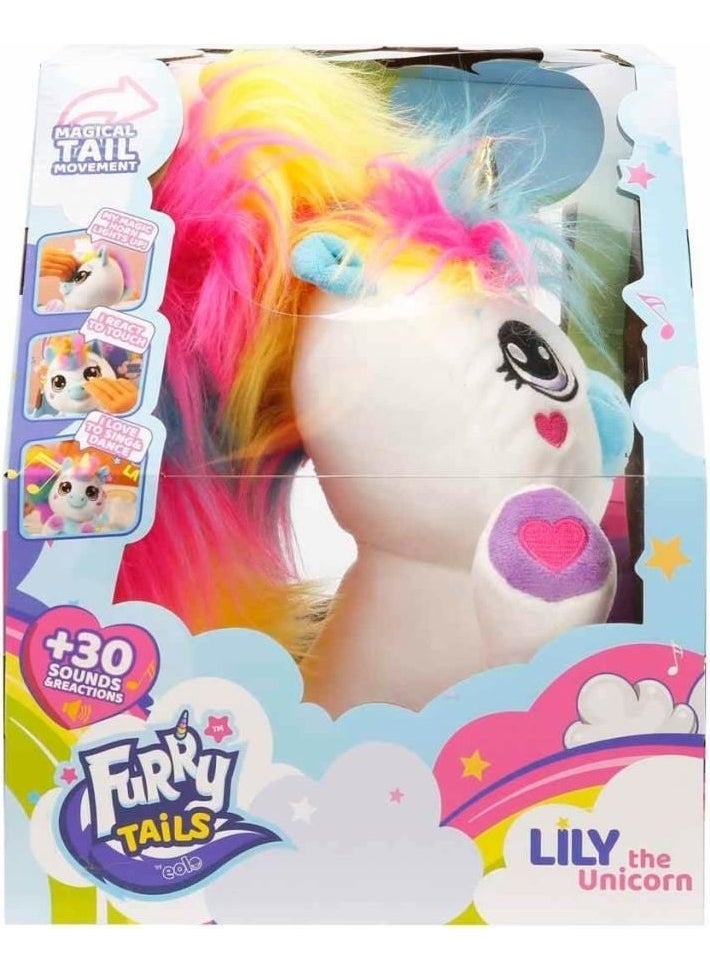 72033 Lily Unicorn Plush with Sound and Light
