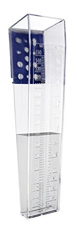 OUTWEST TRADING Professional Outdoor Rain Gauge 6 Inch Capacity for Yard, Heavy Duty. - Image 1