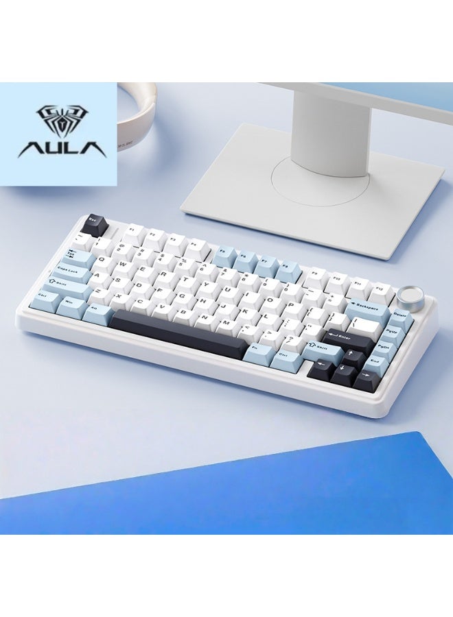 أولا كل قوي F75 ماكس الثالث الاختبار المزيف لوحة المفاتيح الميكانيكية التحكم اللاسلكي - Image 1