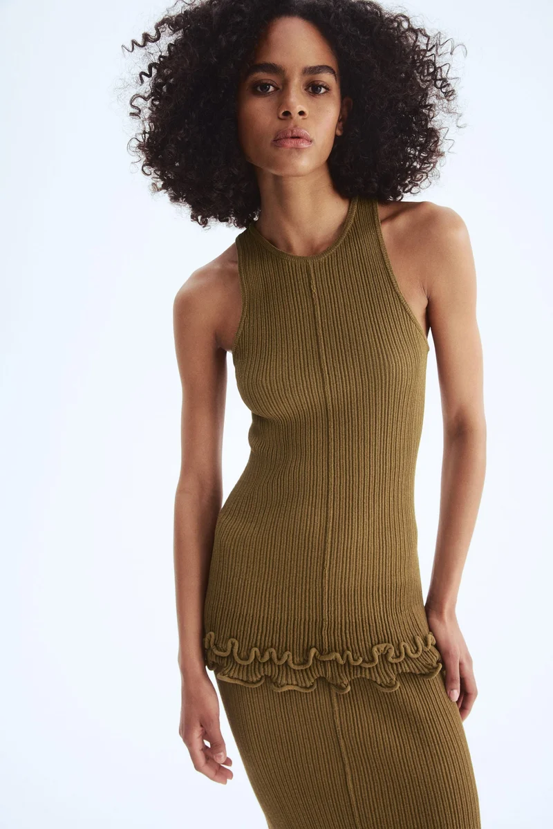 H&M Rib-knit vest top