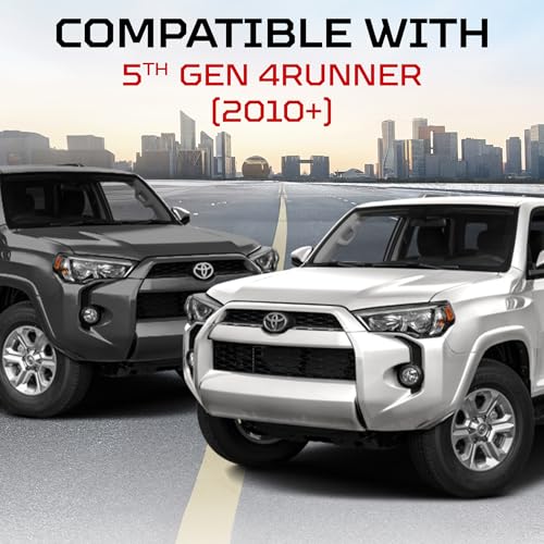 AJT DESIGN Door Handle Covers Compatible with Toyota 4Runner 2010 5th Gen 5th gen 4runner Chrome Delete ABS Plastic Front Back Interior Car Door Handle Cover Made in USA Army Green - Image 3