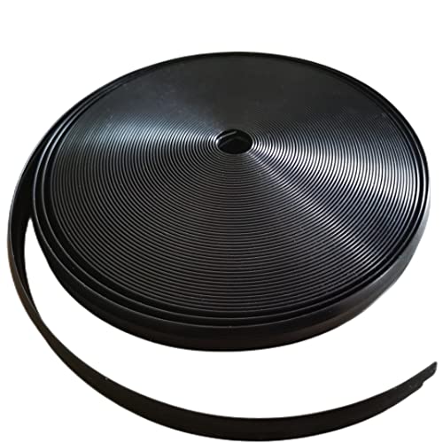 1 RV Vinyl Trim Molding Insert Blackfor RV Camper Travel Trailer Screw Cover Gutter Corner Channel Outside Seam roof Edge Track Heavy Duty Trim 25 ft