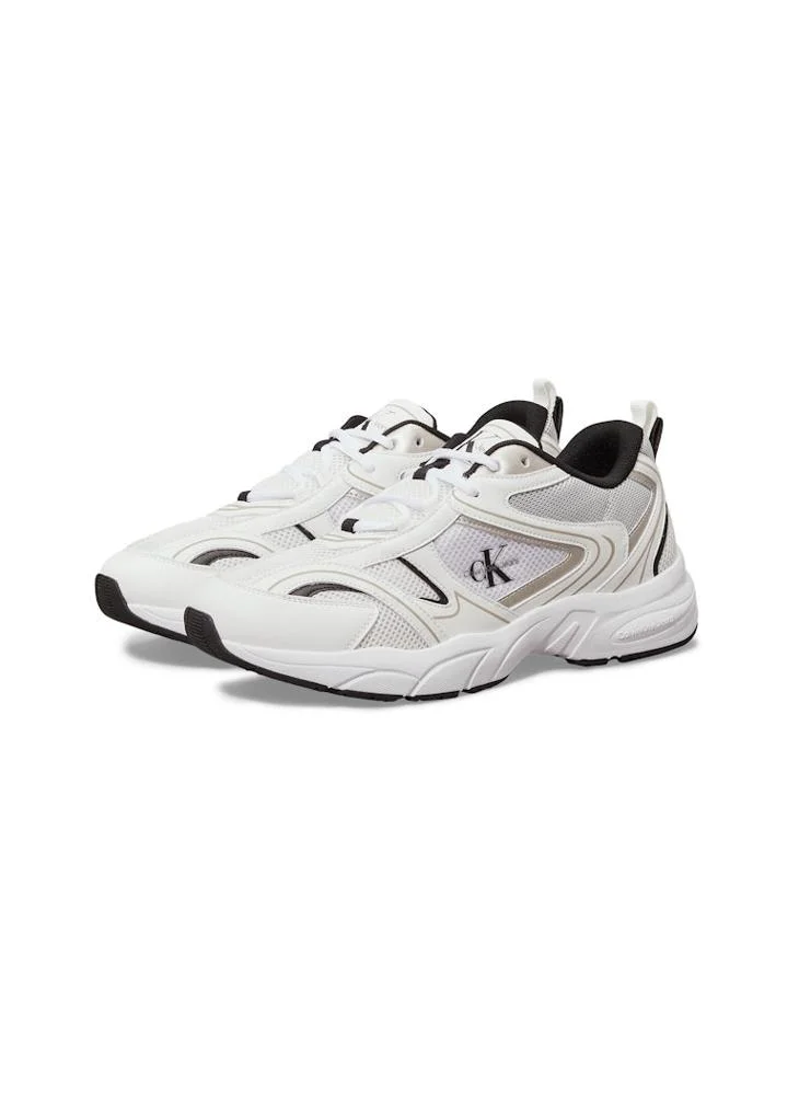 Calvin Klein Jeans Retro Tennis Lace Up Low Top Sneakers