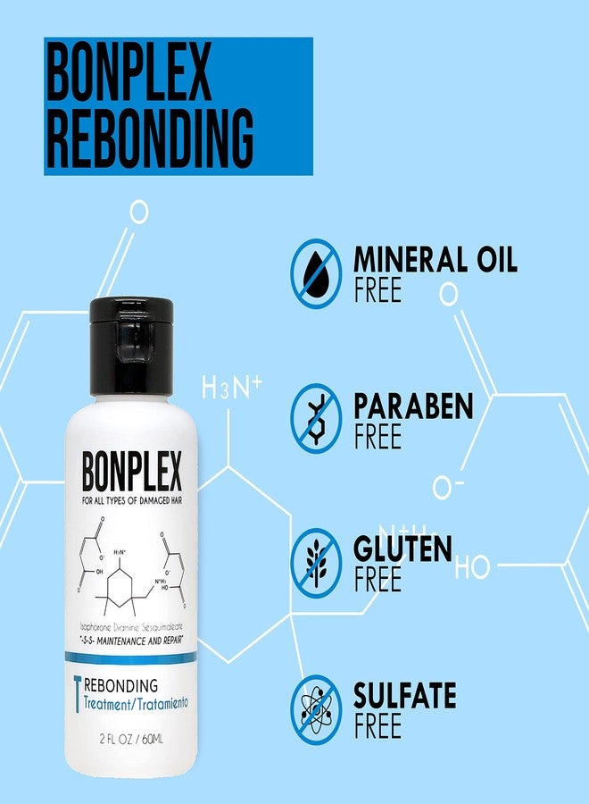 BONPLEX Perfect Bonding Hair Restore Shampoo, Treatment & Ampoule | Bond Strength | Frizz Free, Smooth & Shine| Repair Split Breakage | Damaged Hair Repair Concentrate Trio Kit (2oz + 2 ampoules) - Image 3