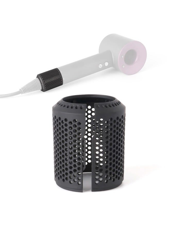 Kuflant Upgraded Hair Dryer Filter Cover Compatible with Dyson Supersonic HD01 HD03 HD08 Models, Hair Dryer Strainer Filter Replacement Parts(Gray) - Image 1
