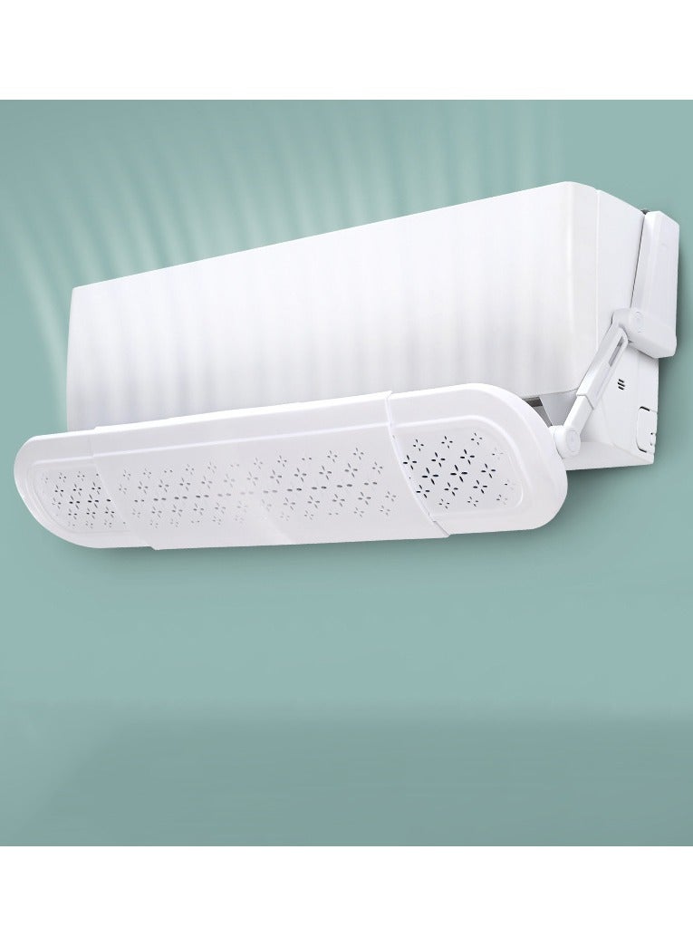  CityRiya-Long انحراف الهواء AC ، الزجاج الأمامي القابل للتعديل ، مكيفات الهواء القابلة للتعديل ، انحراف هواء AC لتقسيم A/C ، نافذة مكيفات الهواء تناسب جميع الأحجام ، ودرع تكييف الهواء المضاد للهبوط للمنزل - Image 4