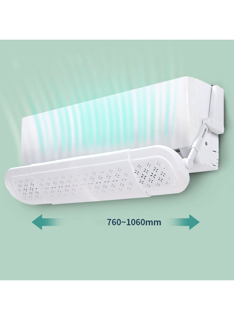  CityRiya-Long انحراف الهواء AC ، الزجاج الأمامي القابل للتعديل ، مكيفات الهواء القابلة للتعديل ، انحراف هواء AC لتقسيم A/C ، نافذة مكيفات الهواء تناسب جميع الأحجام ، ودرع تكييف الهواء المضاد للهبوط للمنزل - Image 2