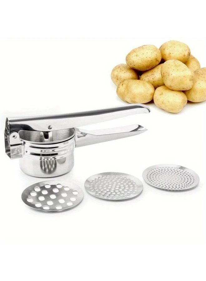 Model A Stainless Steel Potato Ricer Presser Masher for Fruit Vegetable Kitchen Tools - Image 5