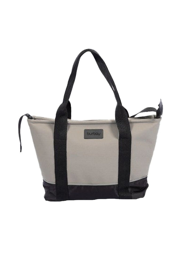 بورباي طقم تنقّل 4-في-1 للمولود الجديد – عربة + مقعد سيارة وشنطة أم – عربة قابلة للطي لجميع التضاريس - Image 4