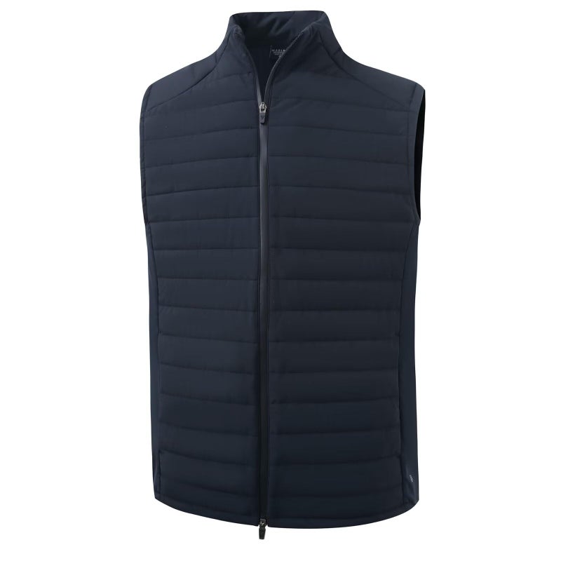 M MAELREG Puffer Vest Men Lightweight Sleeveless Jacket Full Zip Mens Winter Vest Outerwear for Hiking Running Golf - Image 1