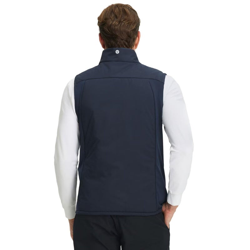 M MAELREG Puffer Vest Men Lightweight Sleeveless Jacket Full Zip Mens Winter Vest Outerwear for Hiking Running Golf - Image 3