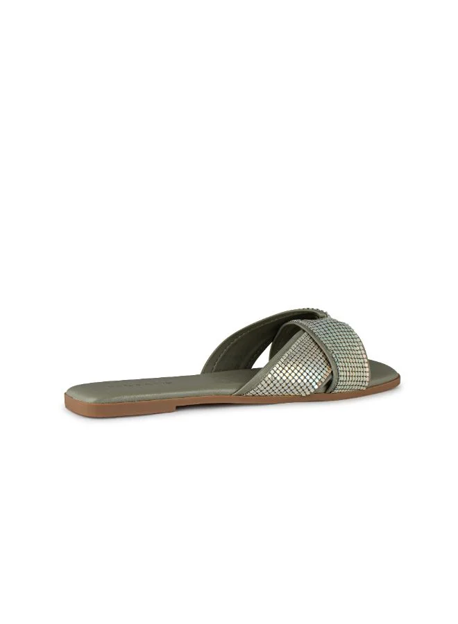 Vincci Multi Strap Flat Sandals