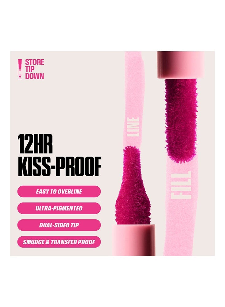 PAGE VINE Lip Contour Stain Lip Tint , Waterproof, Long-Lasting Color Retention, Matte Lip Liner  04#Soft Nude - Image 4