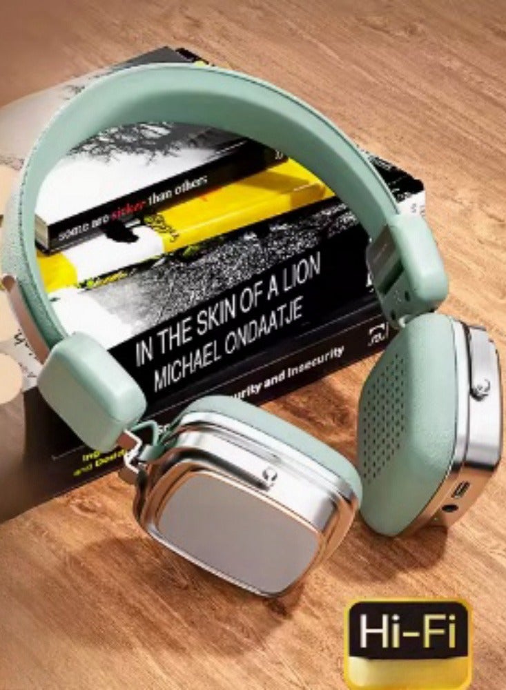 Retro Bluetooth Wireless Headphones With Stylish And Long-lasting Hard Core HiFi Lossless Sound Quality - Image 1