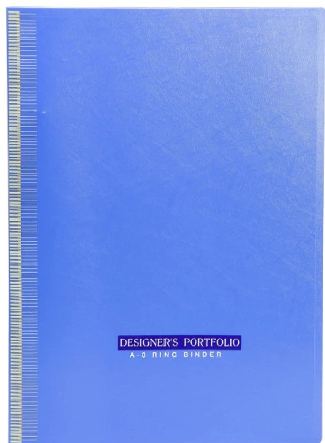 Peeplvalue 4D Ring Binder File, Heavy Duty Deluxe Quality Ring Binder for Big Size Papers Drawing and documents - Image 2