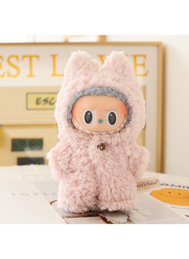 LABUBU Labubu clothes jumpsuit Labubu keychain accessories cute doll clothes fashion jumpsuit 15/17cm Labubu 1st, 2nd and 3rd generation universal (doll not included)  - Image 1