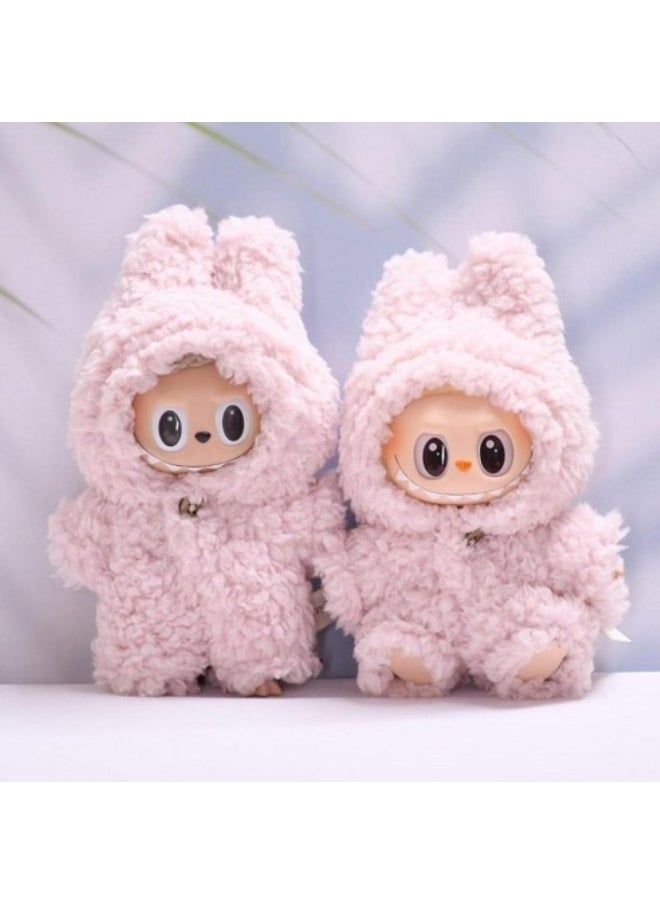 LABUBU Labubu clothes jumpsuit Labubu keychain accessories cute doll clothes fashion jumpsuit 15/17cm Labubu 1st, 2nd and 3rd generation universal (doll not included)  - Image 5