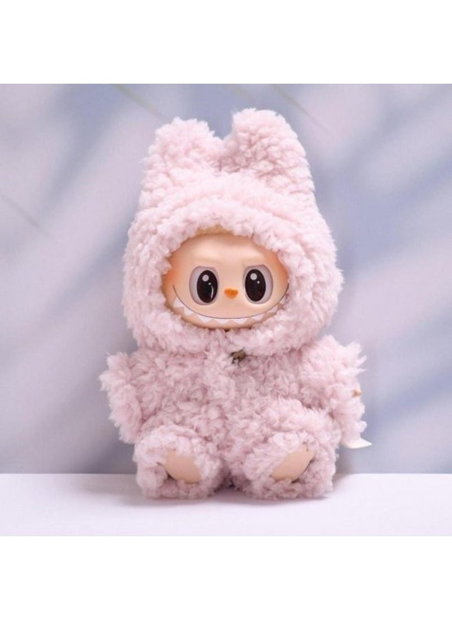 LABUBU Labubu clothes jumpsuit Labubu keychain accessories cute doll clothes fashion jumpsuit 15/17cm Labubu 1st, 2nd and 3rd generation universal (doll not included)  - Image 3