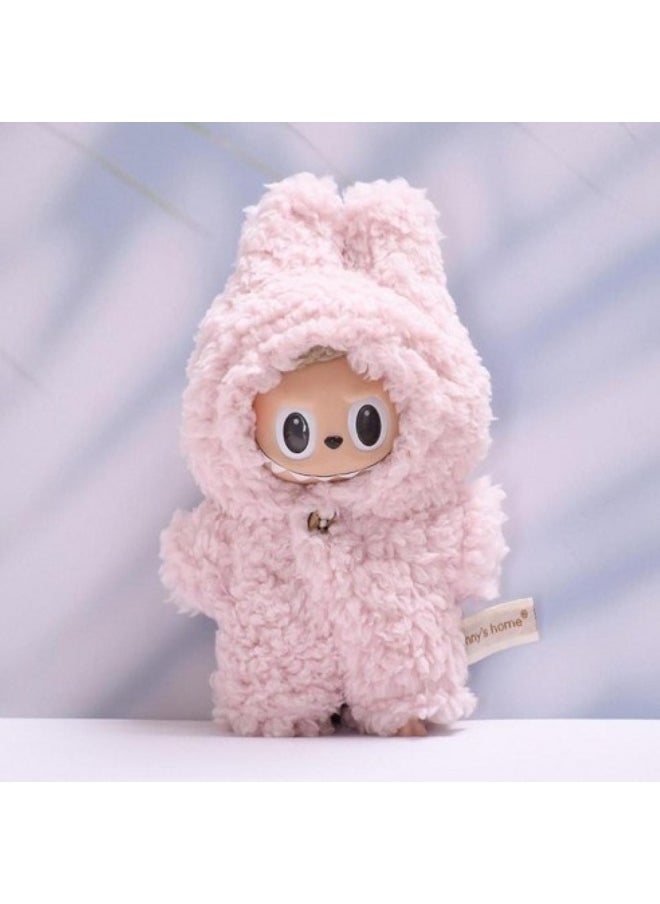 LABUBU Labubu clothes jumpsuit Labubu keychain accessories cute doll clothes fashion jumpsuit 15/17cm Labubu 1st, 2nd and 3rd generation universal (doll not included)  - Image 2