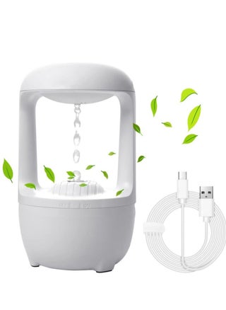 Air Humidifier Anti Gravity Water Droplets Ultrasonic Cool Mist Maker Fogger with LED Display Office Bedroom Desktop - pzsku/Z8C65CCC1DB61E1943B0EZ/45/_/1704540091/3376407a-7075-412f-8540-6d65490c9eda