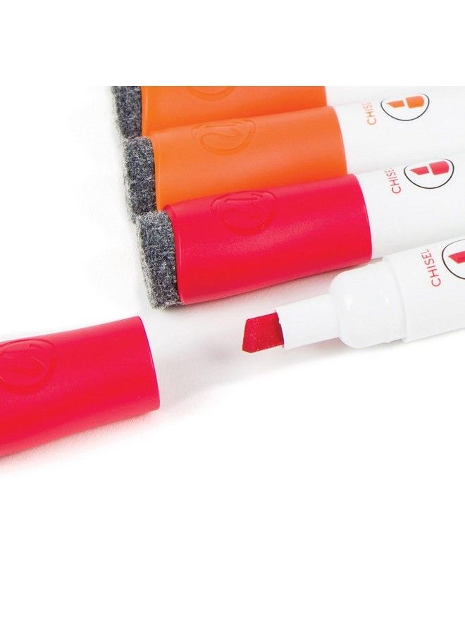 U Brands Dryerase Markers Chisel Tip Assorted Colors 24 Count  - Image 4