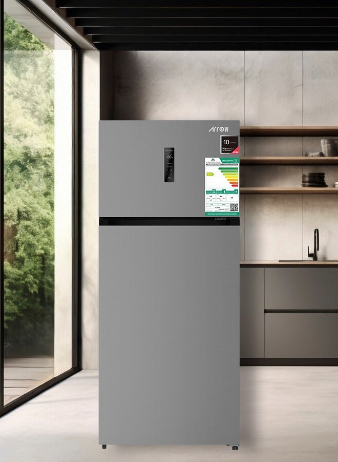 ارو ثلاجة ارو بابين 497 لتر قدم مكعب - 17.56 لون RO-680RNS lnox - Image 4