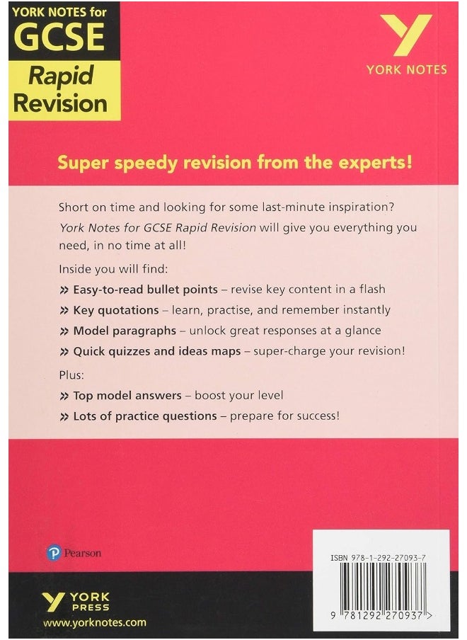 York Notes for AQA GCSE Rapid Revision: Love and Relationships AQA Poetry Anthology catch up, revise and be ready for and 2023 and 2024 exams and assessments  - Image 2
