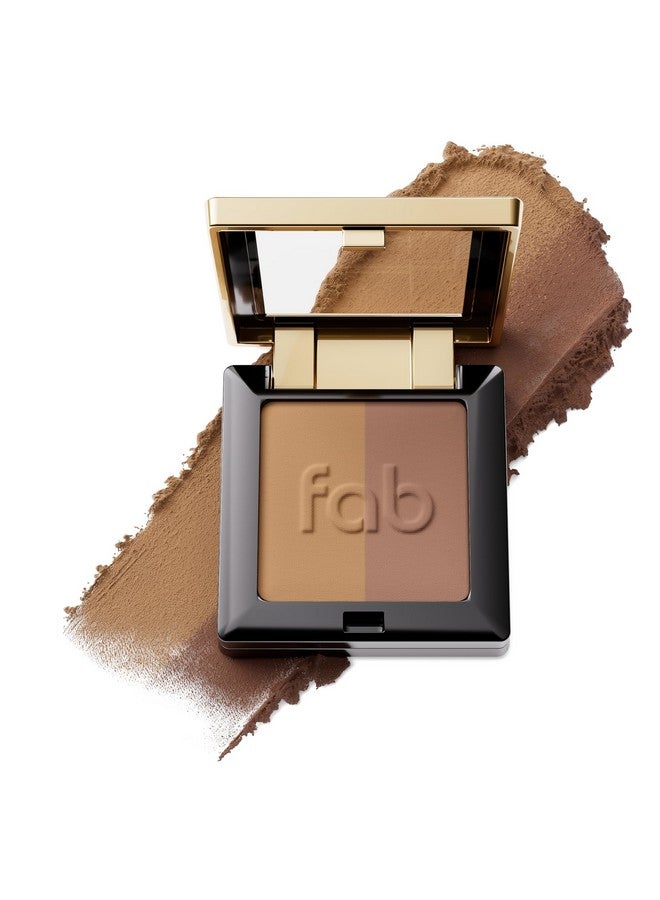 Fab Brows Lux Eyebrow Kit Refill Powder - Soft and Natural Eyebrow Definition for Light Brown/Medium Brows On-The-Go - Image 1