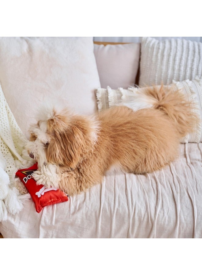 SPOT Fun Foods Dogritos Chips -Plush Squeaker Toy for Small and Medium Dogs, Interactive and Chew-Friendly with a Whimsical Doritos Design, 8-inch - Image 4