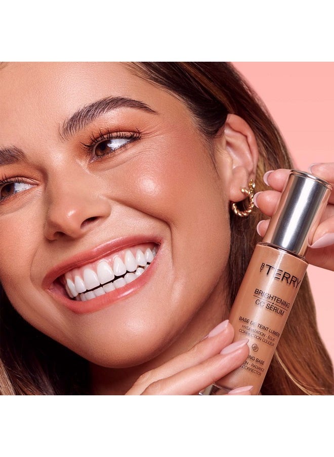 BY TERRY Brightening Cc Serum Hydrating Brightening Illuminating & Color Correcting Skin Primer For Your Face Sunny Flash 1 Fl Oz  - Image 4